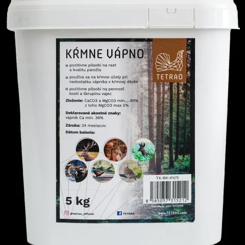Krmné vápno TETRAO 5 kg
