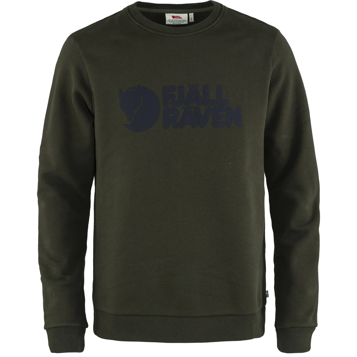 Pánská mikina Fjällräven Logo sweater Deep forest