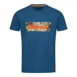 Tričko Blaser logo HunTec camo