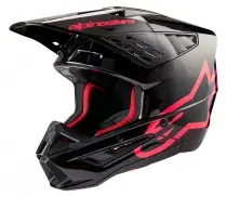 Helma na motokros Alpinestars SM5 Action 2 bright red/blue