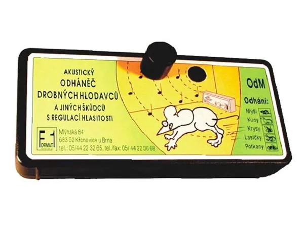 Elektronický odpuzovač drobných hlodavců OdM