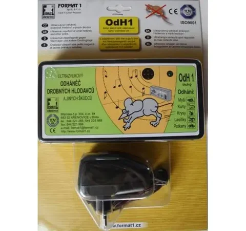 Elektronický odpuzovač hlodavců ODH1 tichý + adaptér