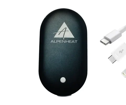 Power Bank a ohřívač rukou v jednom Alpenheat BP13 – černá