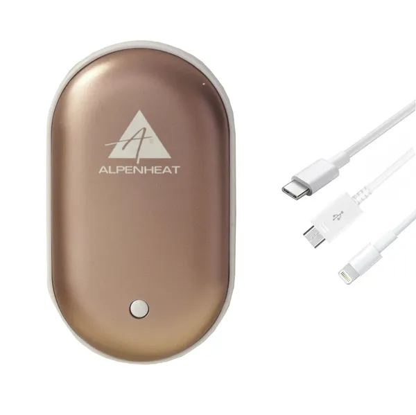 Power Bank a ohřívač rukou v jednom Alpenheat BP13 - černá