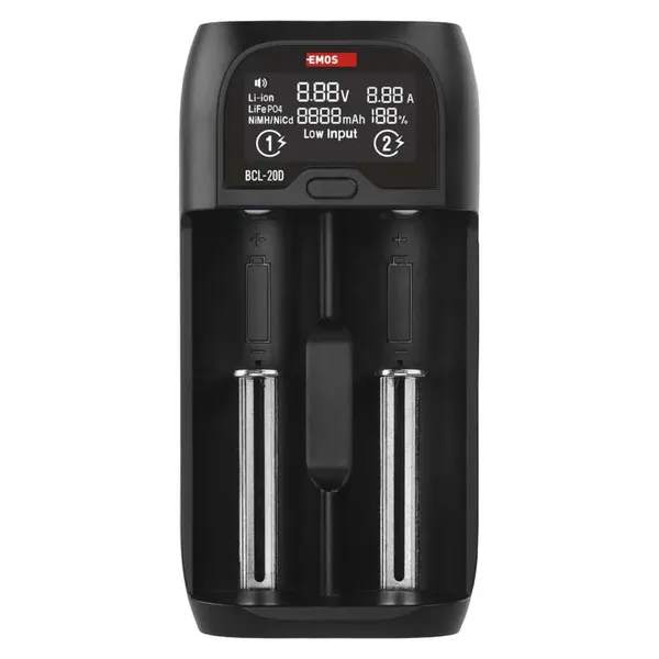 Univerzální nabíječka baterií EMOS Li-Ion BCL-20D