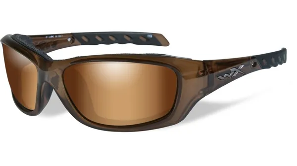 Brýle Wiley X BOSS Polarized Gold Mirros Amber
