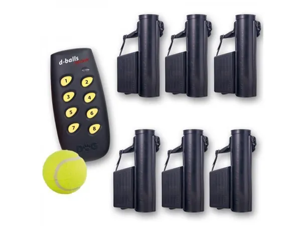 Podavač míčků d-balls set 4
