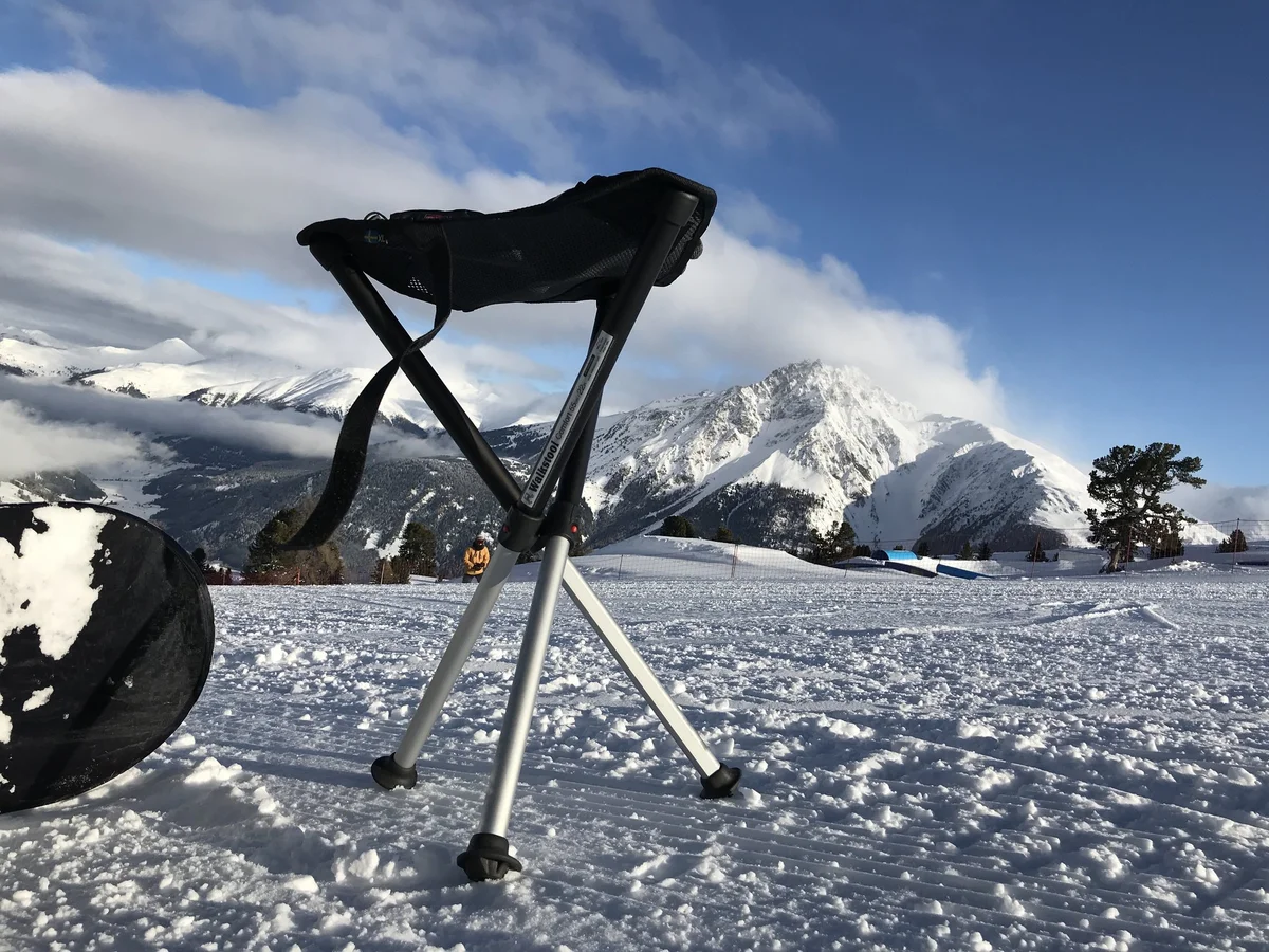 Teleskopická židle Walkstool Comfort XL 55 cm trojnožka