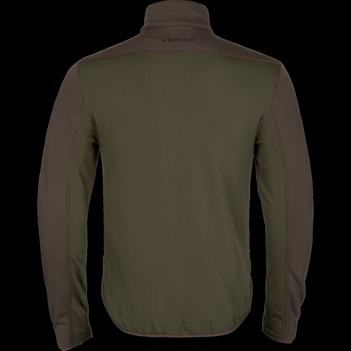 Pánská fleecová bunda Härkila Olaf Willow Green/Shadow Grey — obrázek 2