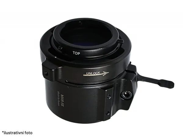 Rychloupínací objímka Rusan MAR-41 pro předsádky Hikmicro Thunder 2.0, 3.0 a ThermTec Hunt — obrázek 2