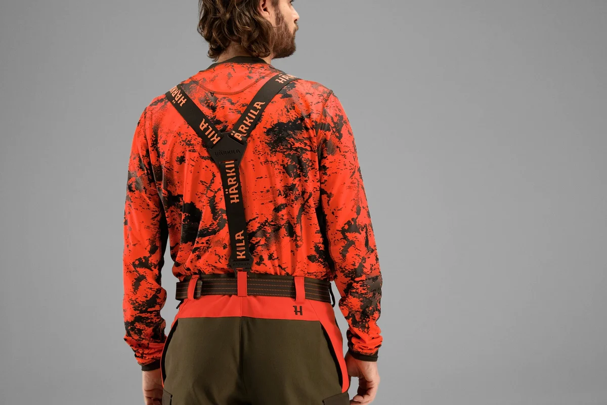 Pásek Härkila Wildboar Pro Tech Brown/Orange Blaze — obrázek 3