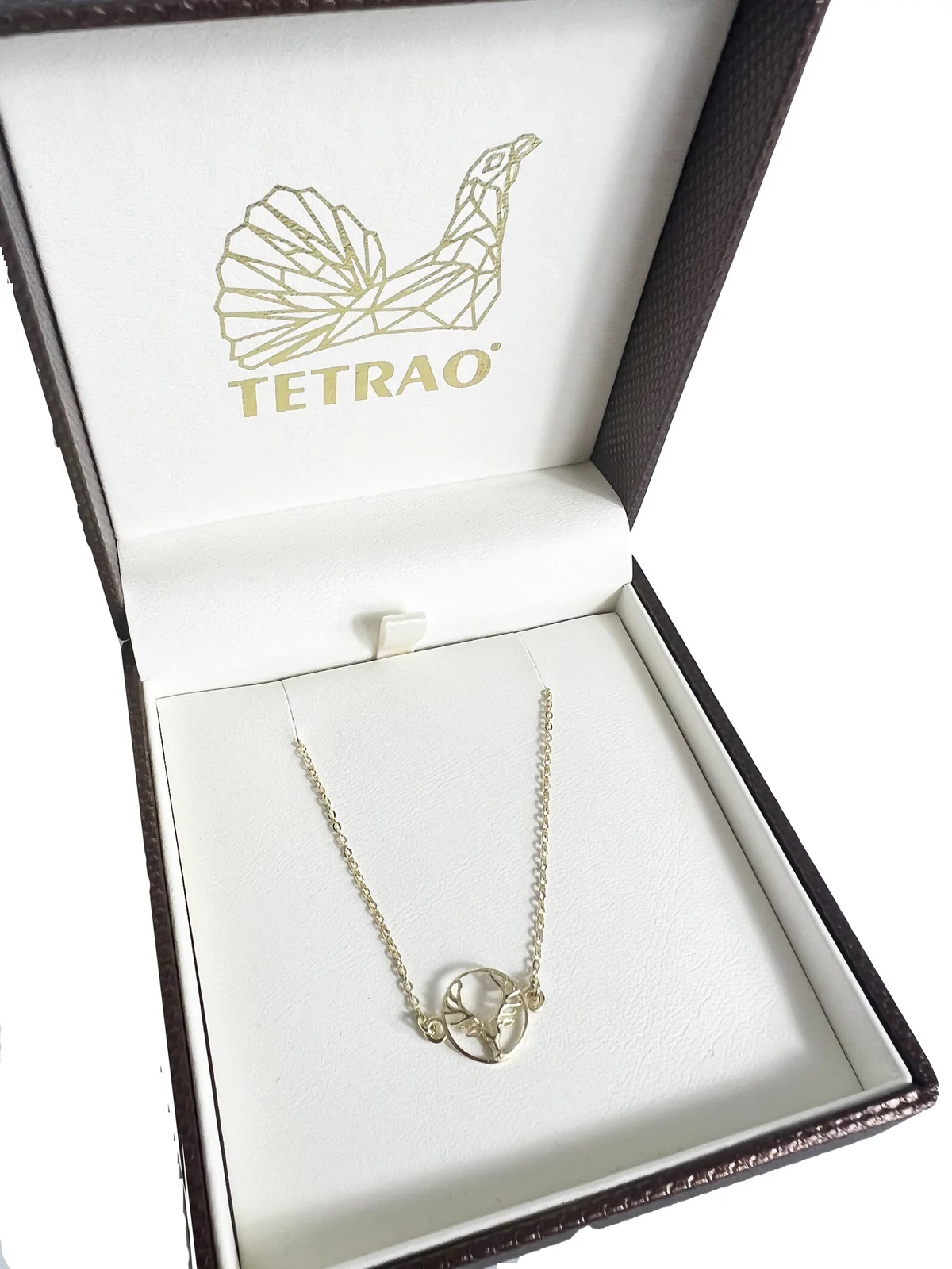 Zlatý náramek TETRAO jelen hlava — obrázek 3