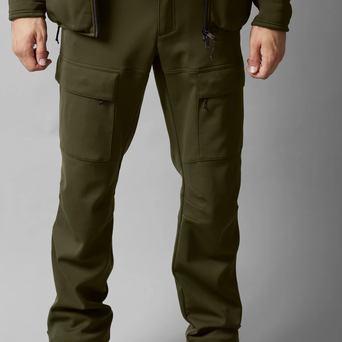 Pánské kalhoty Härkila Deer Stalker Light Willow Green/Shadow Brown — obrázek 4