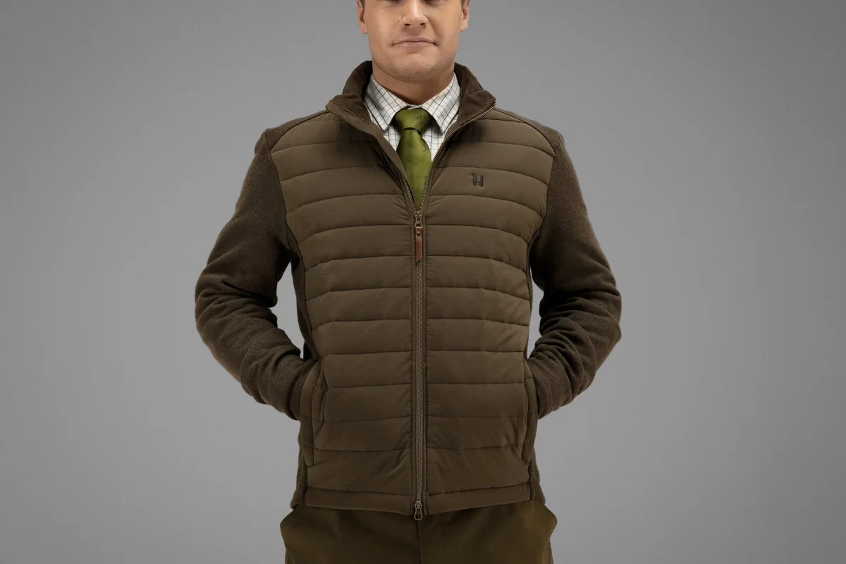 Pánská mikina Härkila Retrieve Insulated Dark Warm Olive — obrázek 5