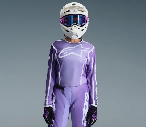 Motokrosový dres 2026 Alpinestars Fluid Apex red/white — obrázek 6