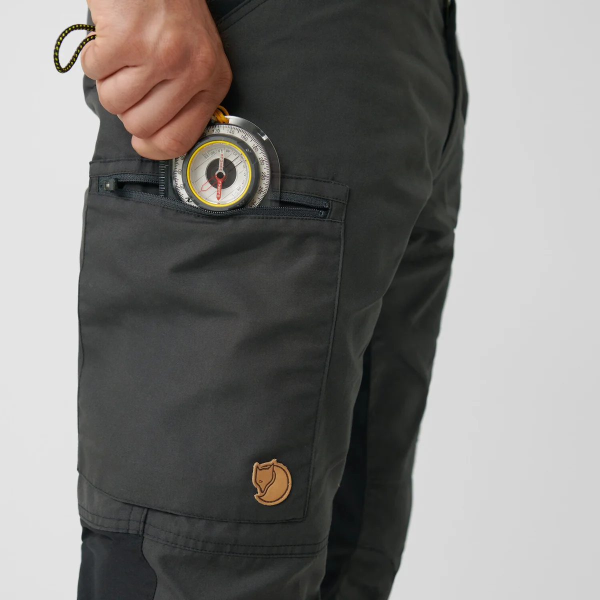 Pánské kalhoty Fjällräven Kaipak Dark Olive — obrázek 7