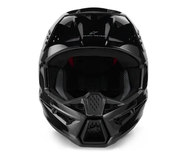 Motokrosová helma 2026 Alpinestars SM3 Solid black matt — obrázek 7