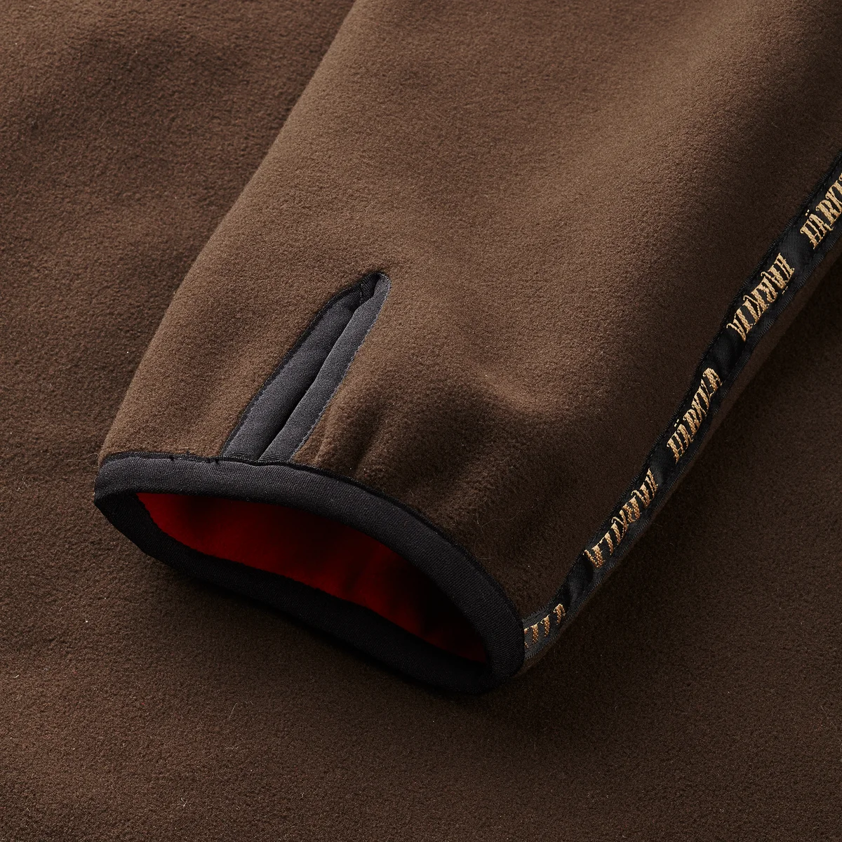 Pánská fleecová bunda Härkila Kamko Brown / Red — obrázek 8
