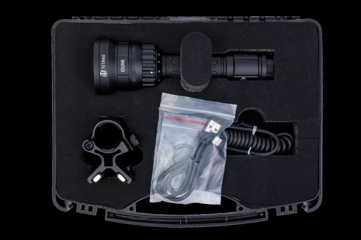 LED svítilna TETRAO Iduna 4v1 KIT - 800 lm s IR850 nm přísvitem — obrázek 7