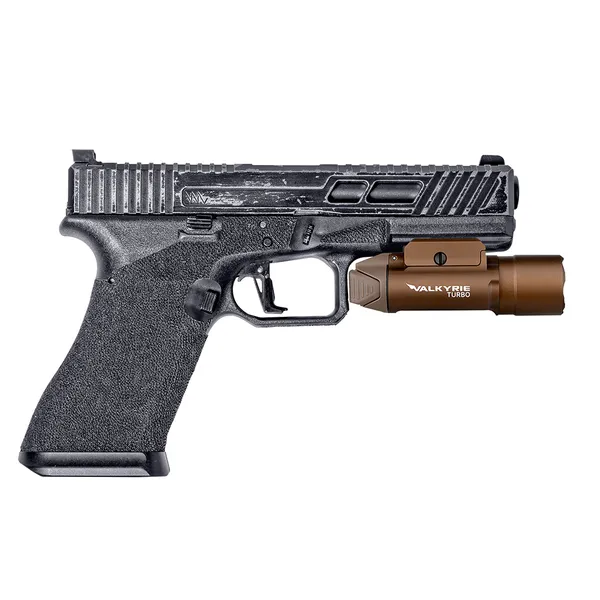 Světlo na zbraň Olight Valkyrie Turbo 250 lm - Desert Tan — obrázek 10