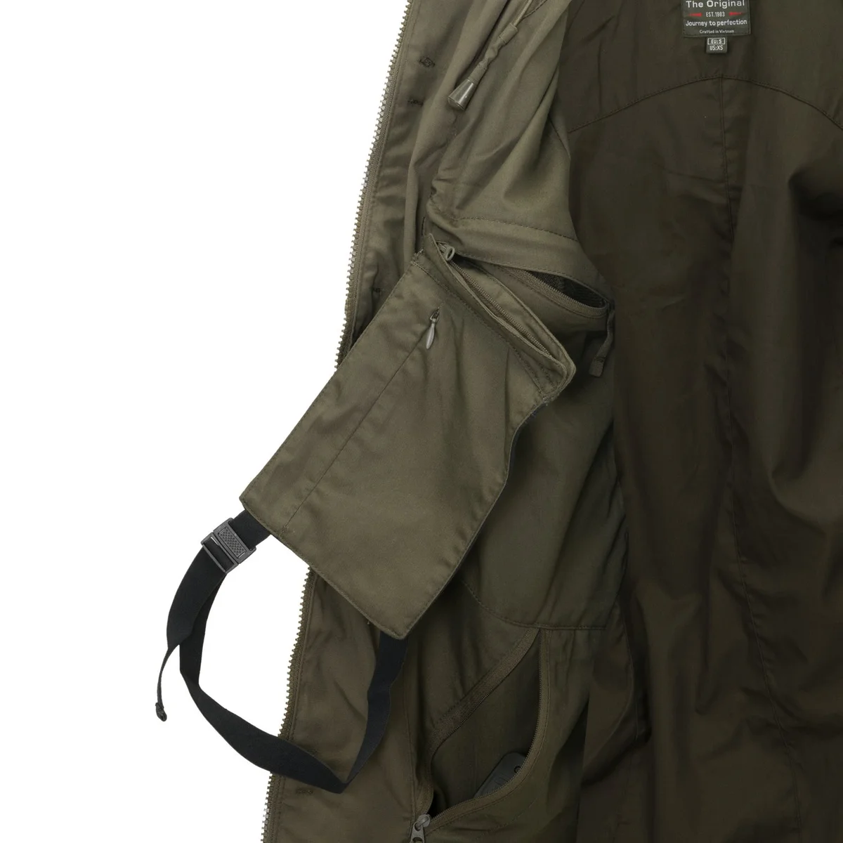 Bunda Helikon Tex Covert M65 Taiga Green — obrázek 11
