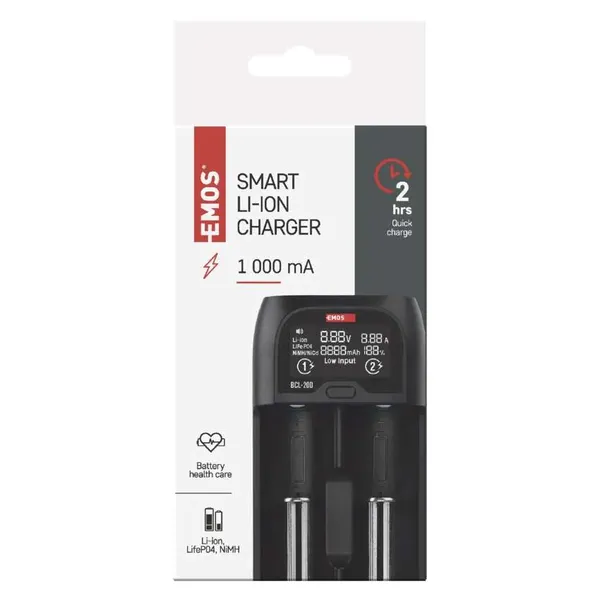 Univerzální nabíječka baterií EMOS Li-Ion BCL-20D — obrázek 11