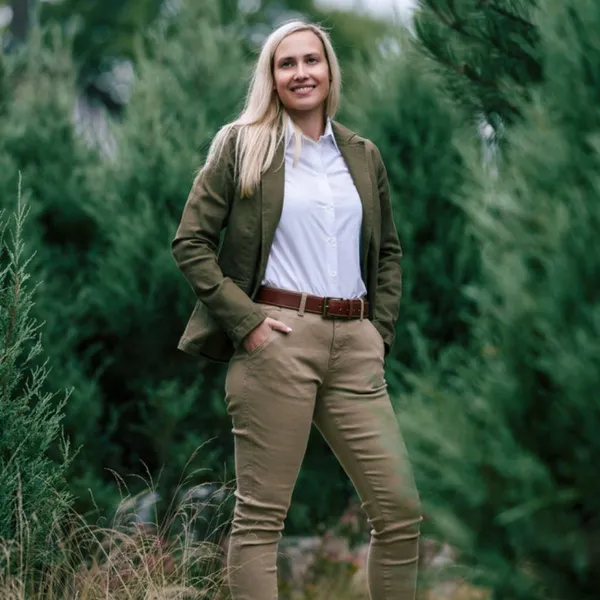 Volnočasové kalhoty Blaser Susan dámské — obrázek 10